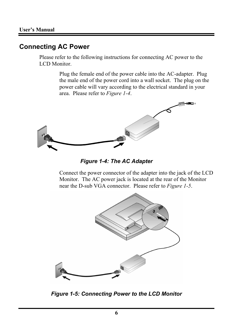 Connecting ac power | Planar PL120 User Manual | Page 14 / 26