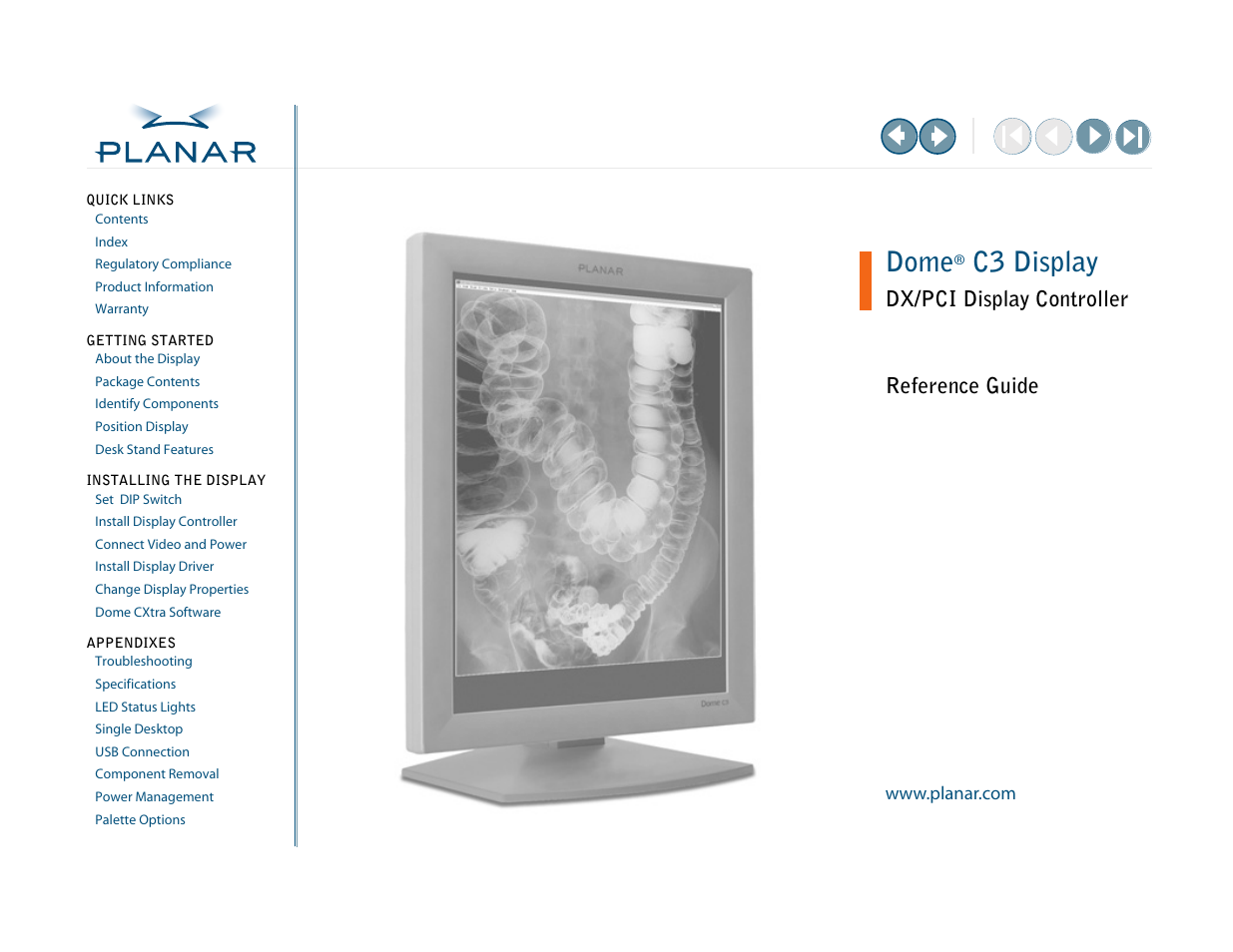Planar C3 User Manual | 45 pages