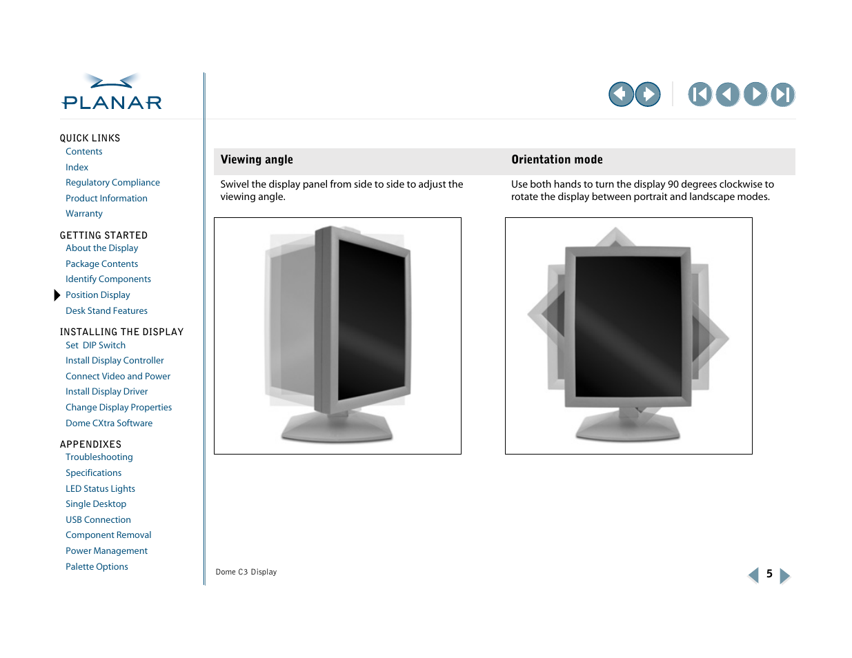 Planar C3 User Manual | Page 15 / 45