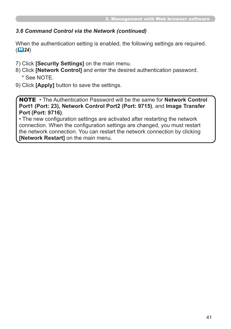 Planar PR Line PR9030 User Manual | Page 43 / 47