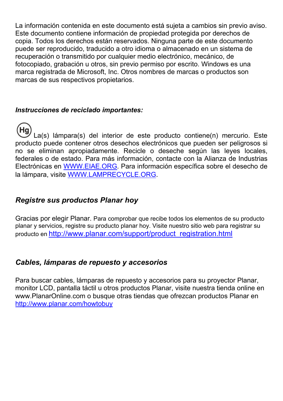 J4p_planar_ug_sp-0229.pdf | Planar PR Line PR5030 User Manual | Page 15 / 51