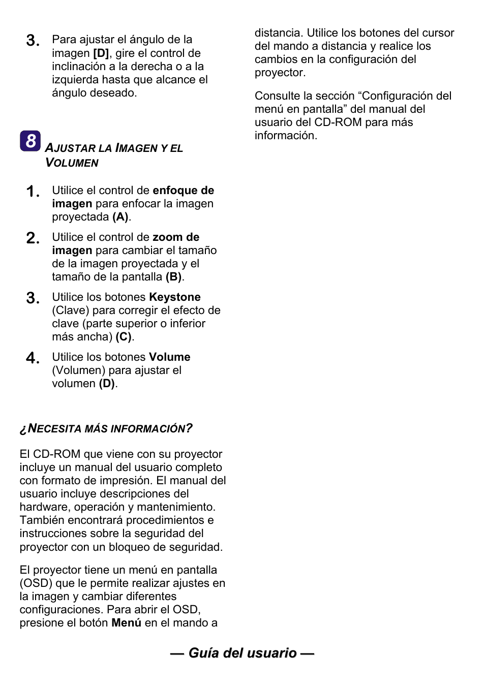 Planar PR Line PR5030 User Manual | Page 20 / 51