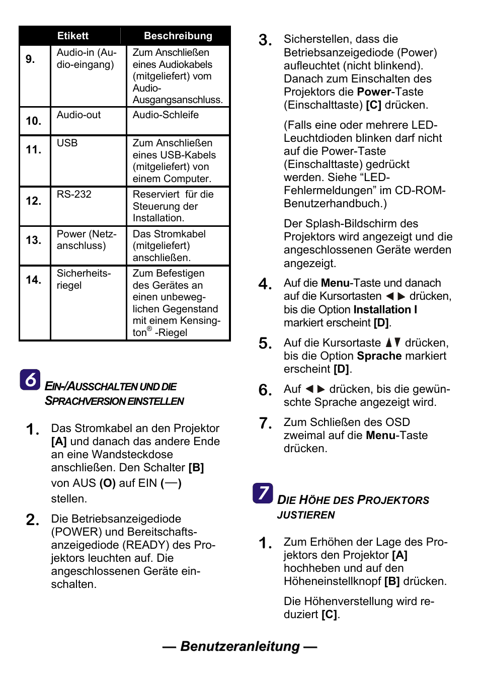 Planar PR Line PR5030 User Manual | Page 25 / 51