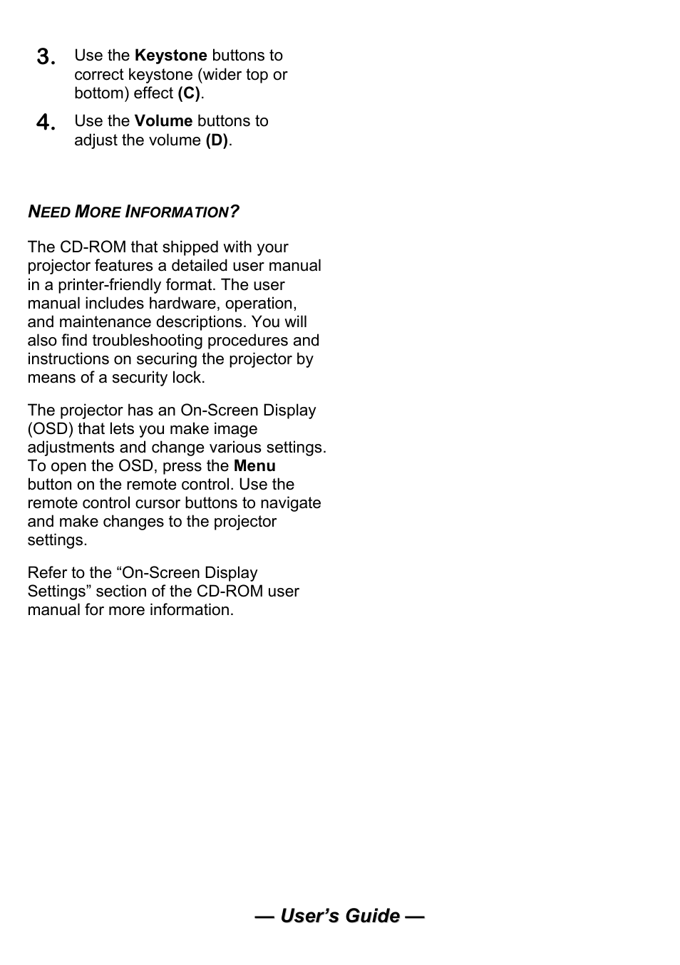 Planar PR Line PR5030 User Manual | Page 8 / 51