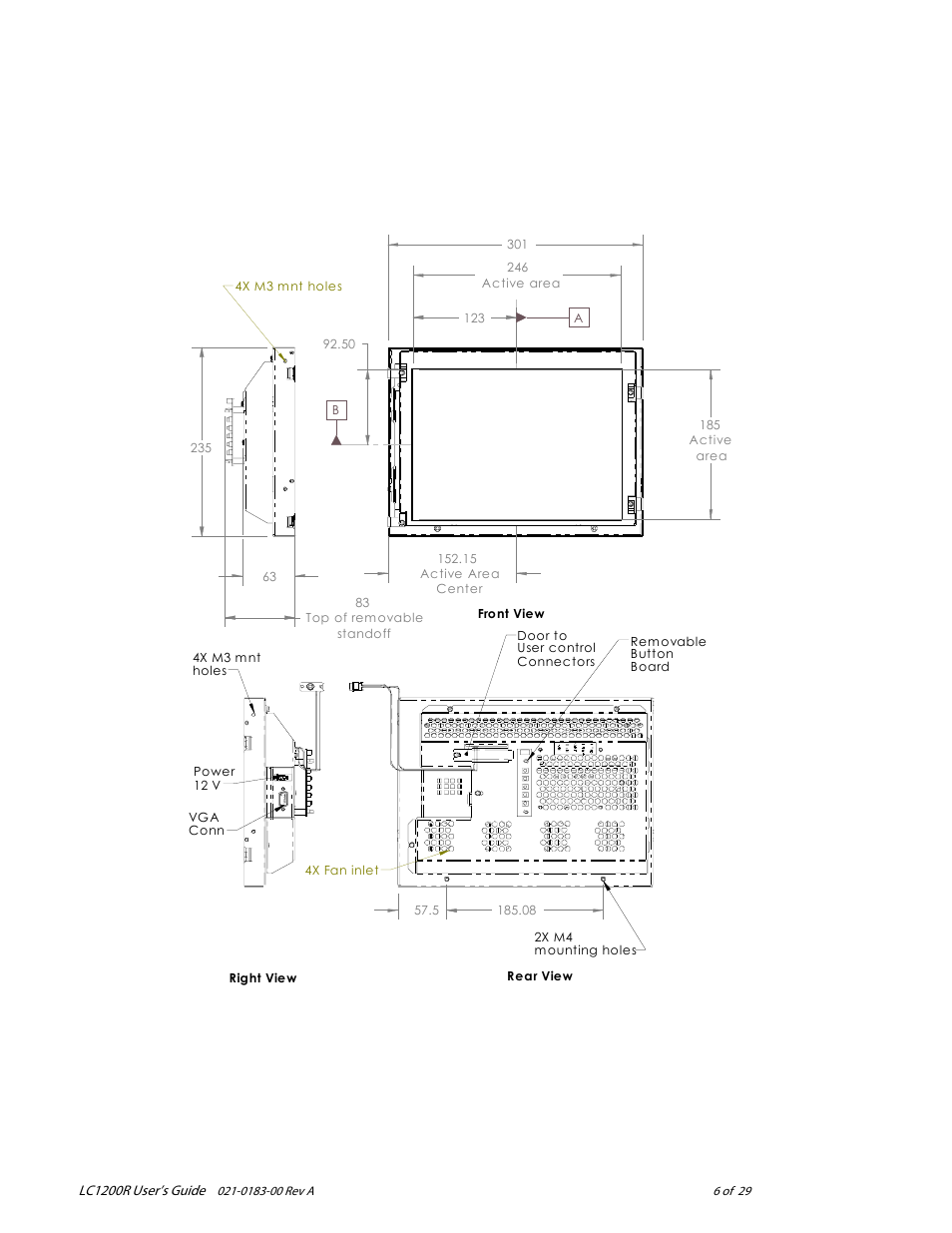 Planar LC1200R User Manual | Page 6 / 29