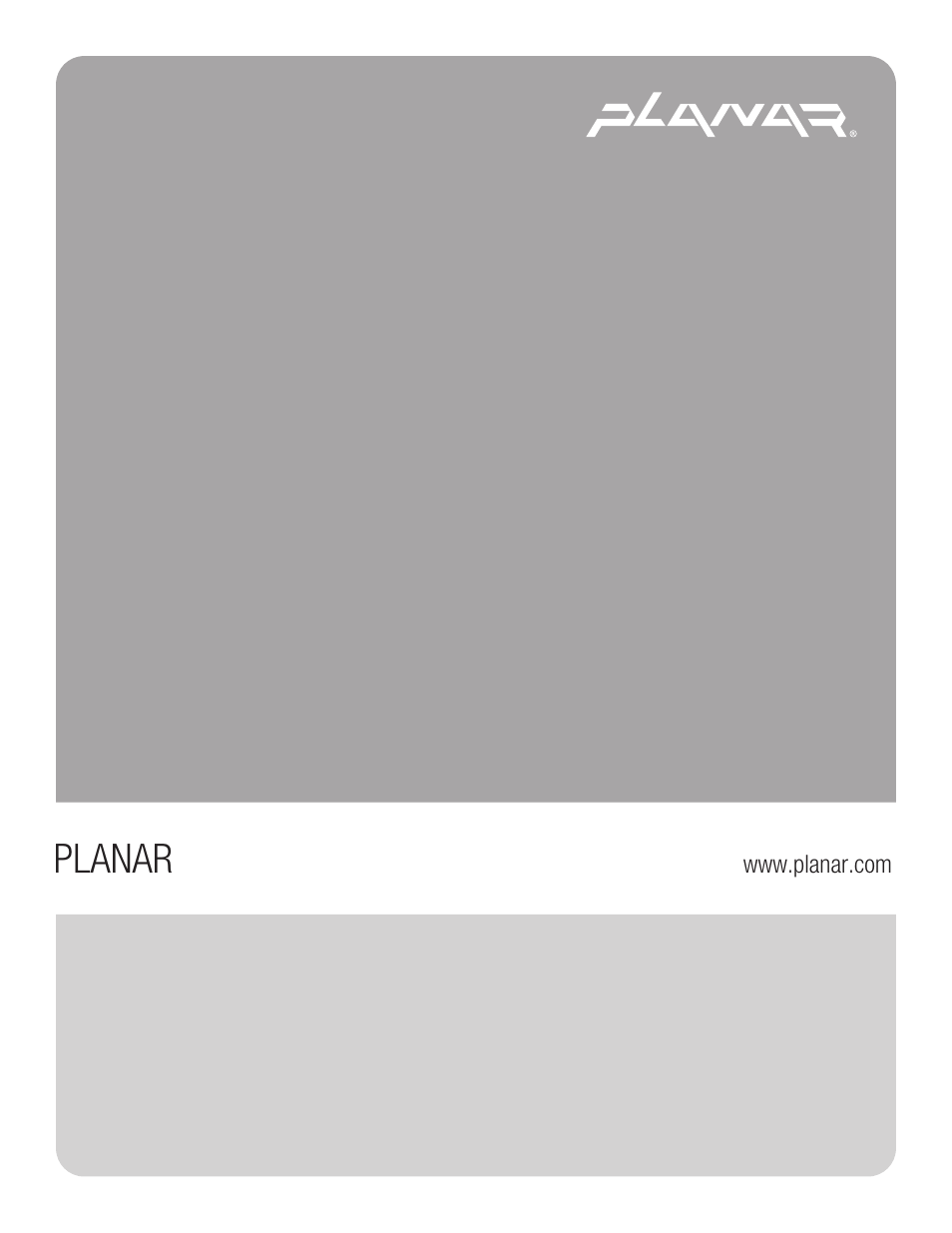 Planar XP17WSA User Manual | 31 pages