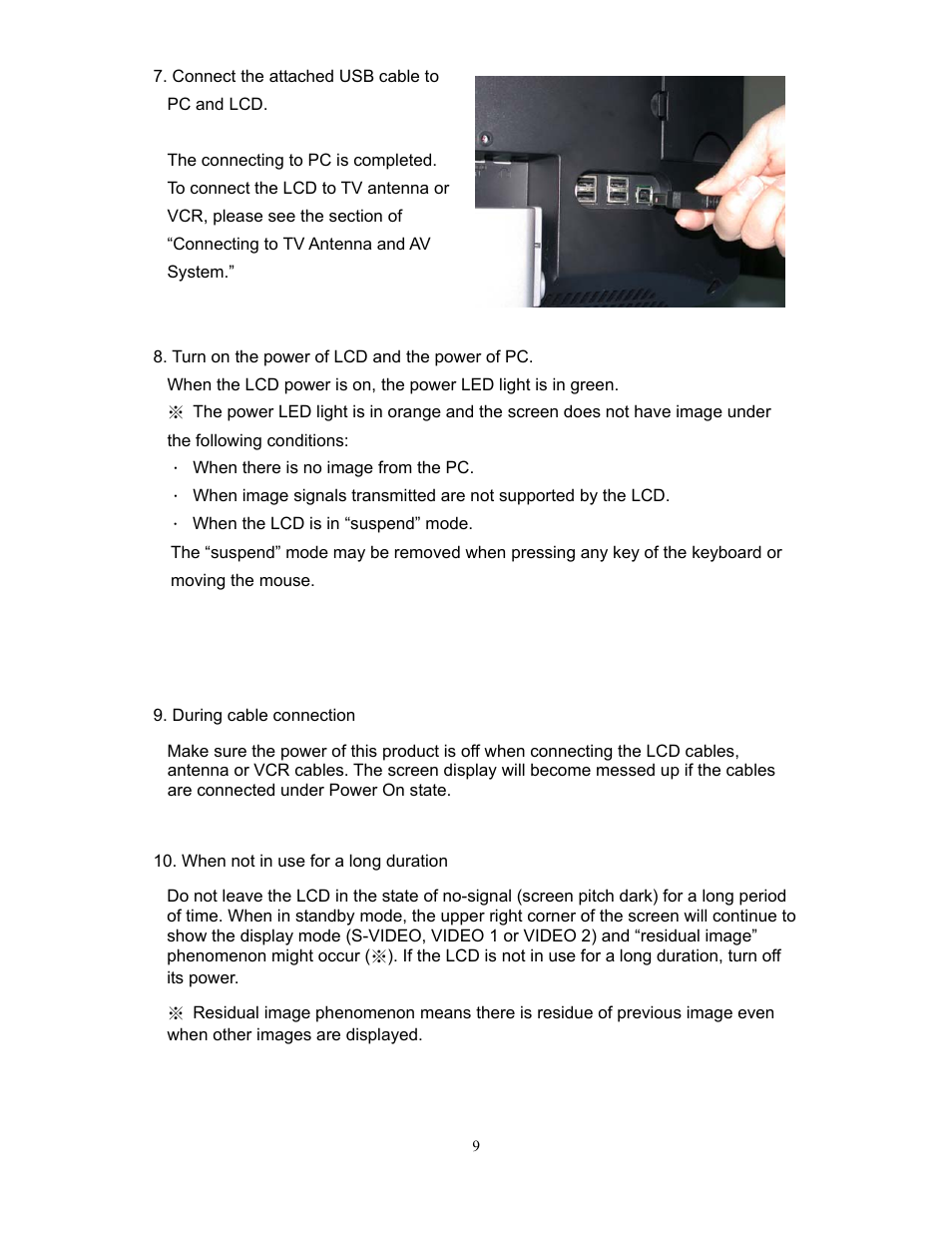 Planar XP17WSA User Manual | Page 10 / 31