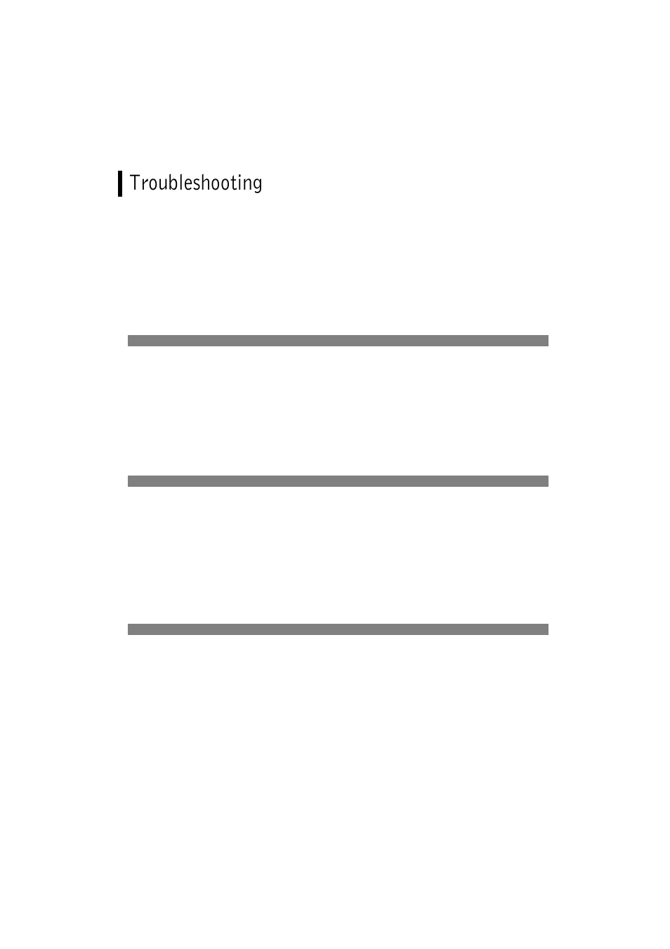 Troubleshooting | Planar PL2011MW User Manual | Page 18 / 20