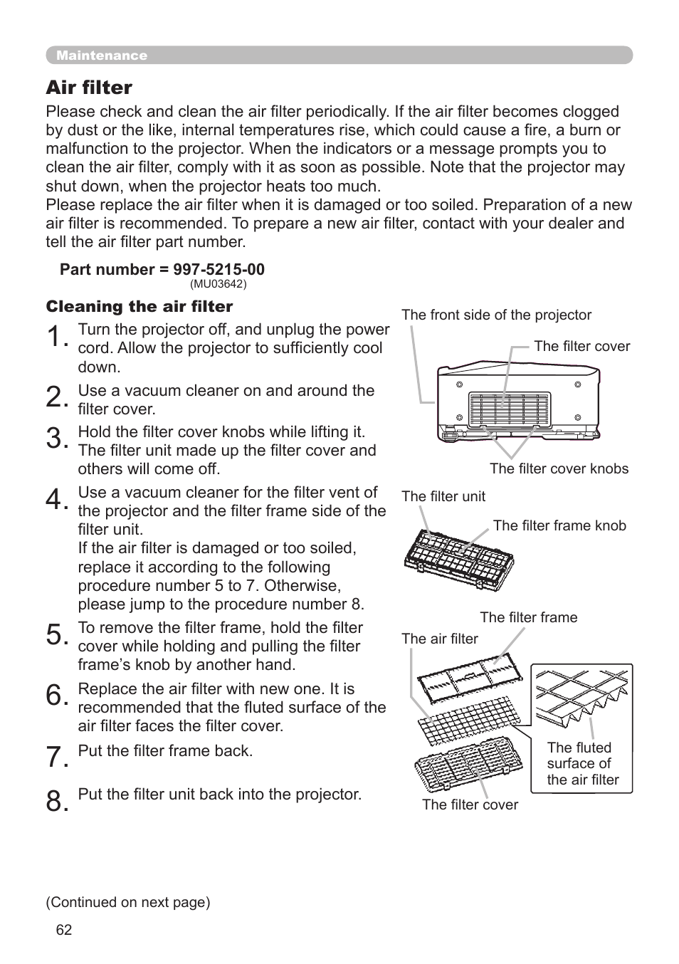 Planar PR Line PR9020 User Manual | Page 64 / 76