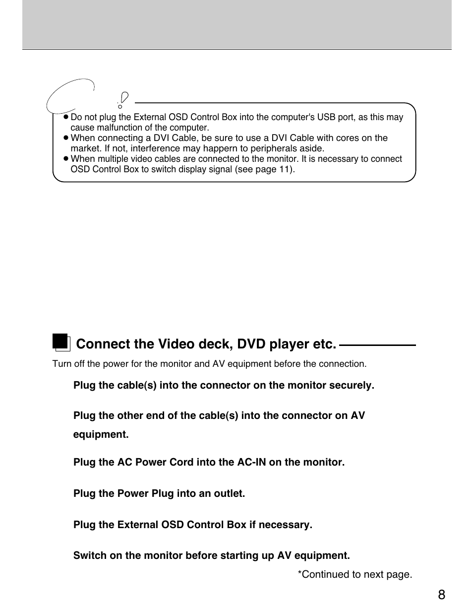 Planar 40" User Manual | Page 9 / 60