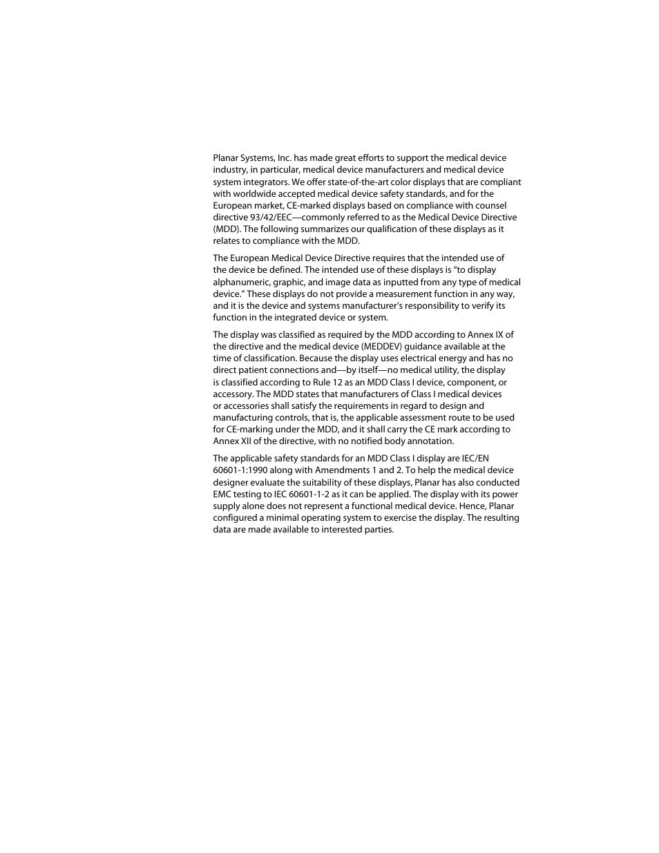Planar Dome EX User Manual | Page 52 / 60