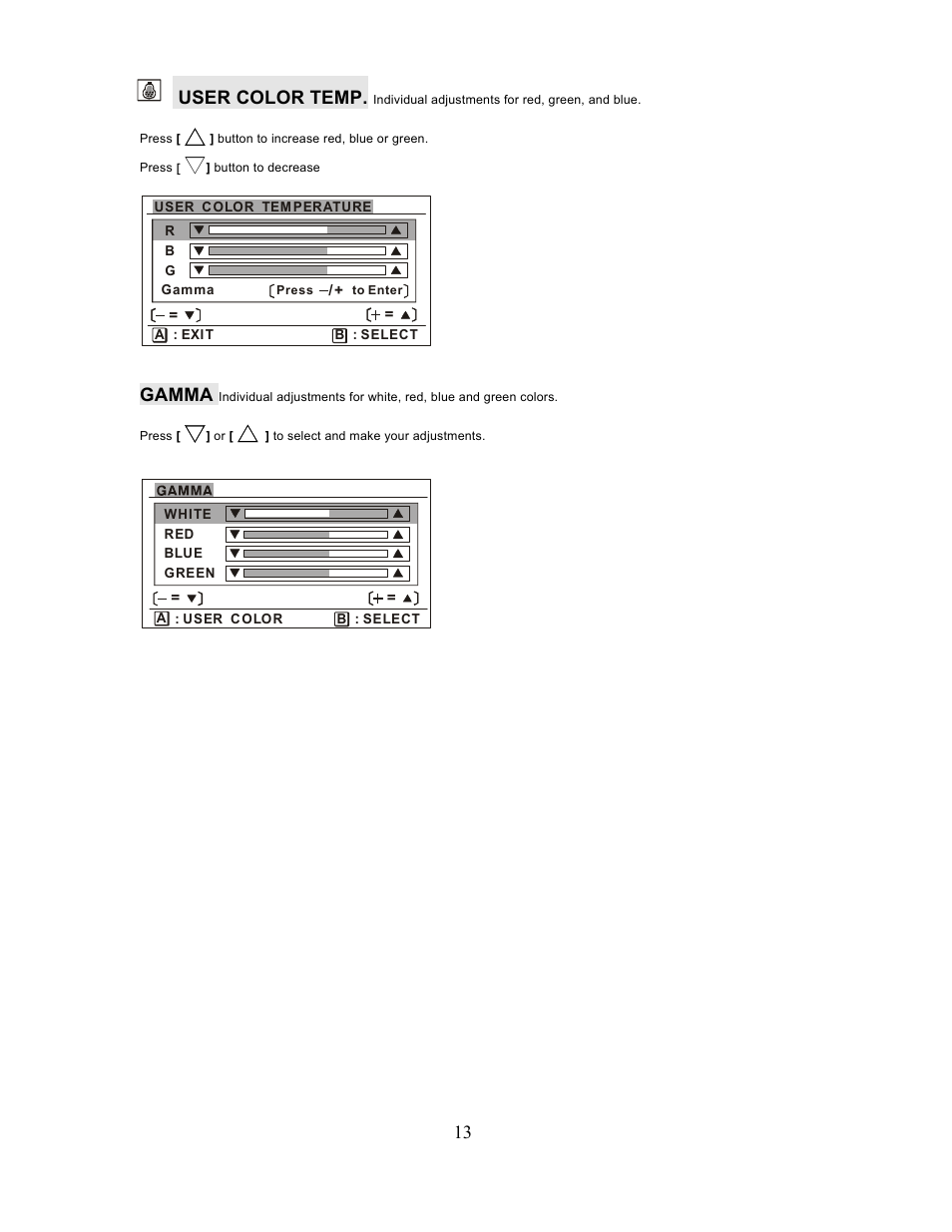 Planar PL201M User Manual | Page 14 / 21
