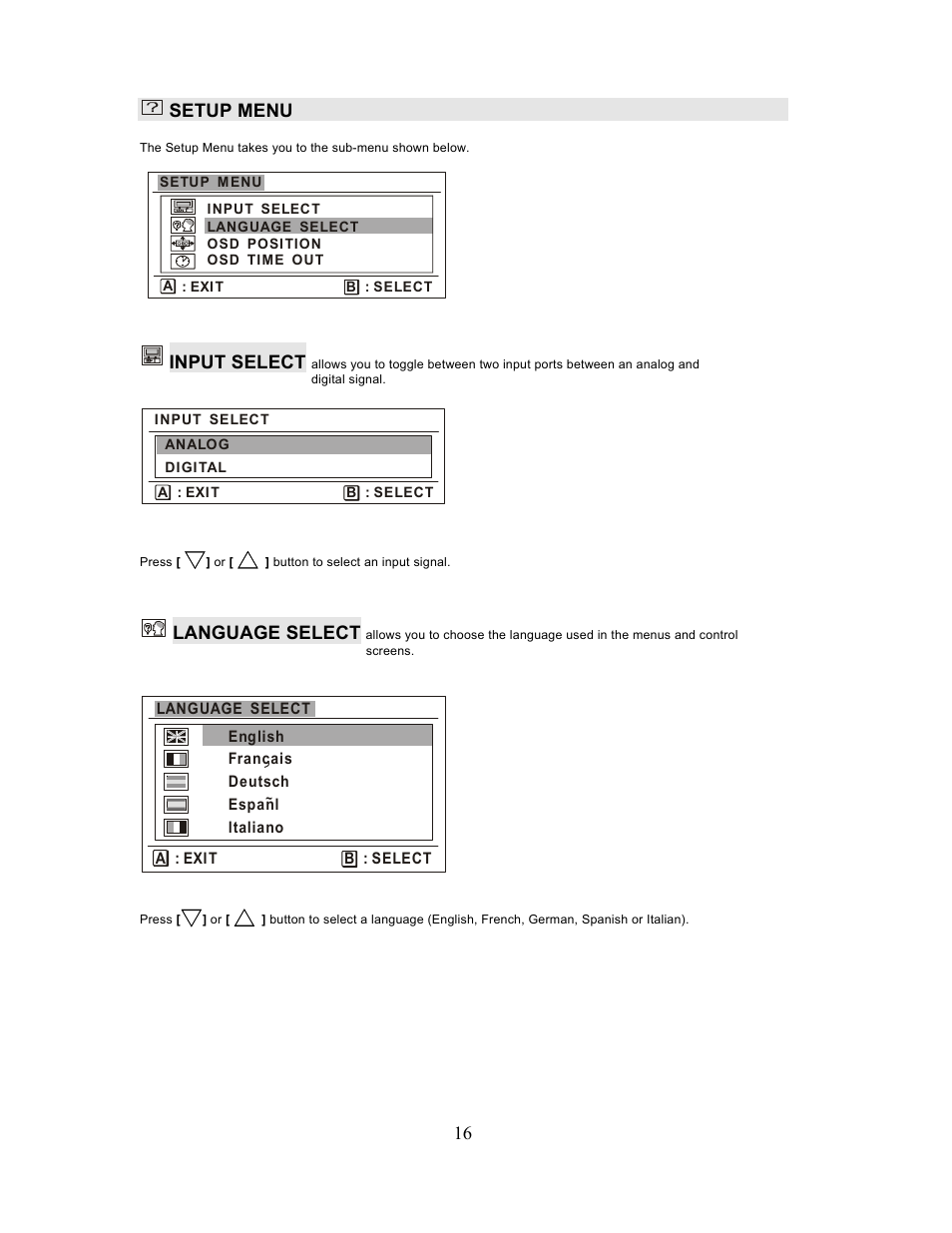 Planar PL201M User Manual | Page 17 / 21