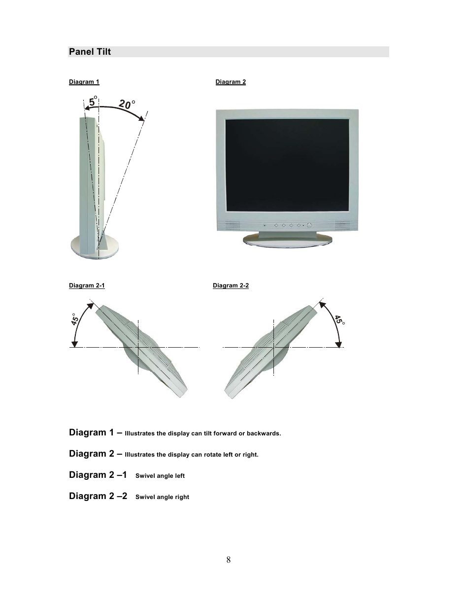 Planar PL201M User Manual | Page 9 / 21