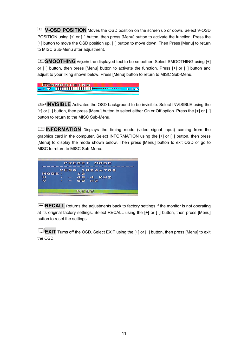 Planar PL170 User Manual | Page 12 / 16