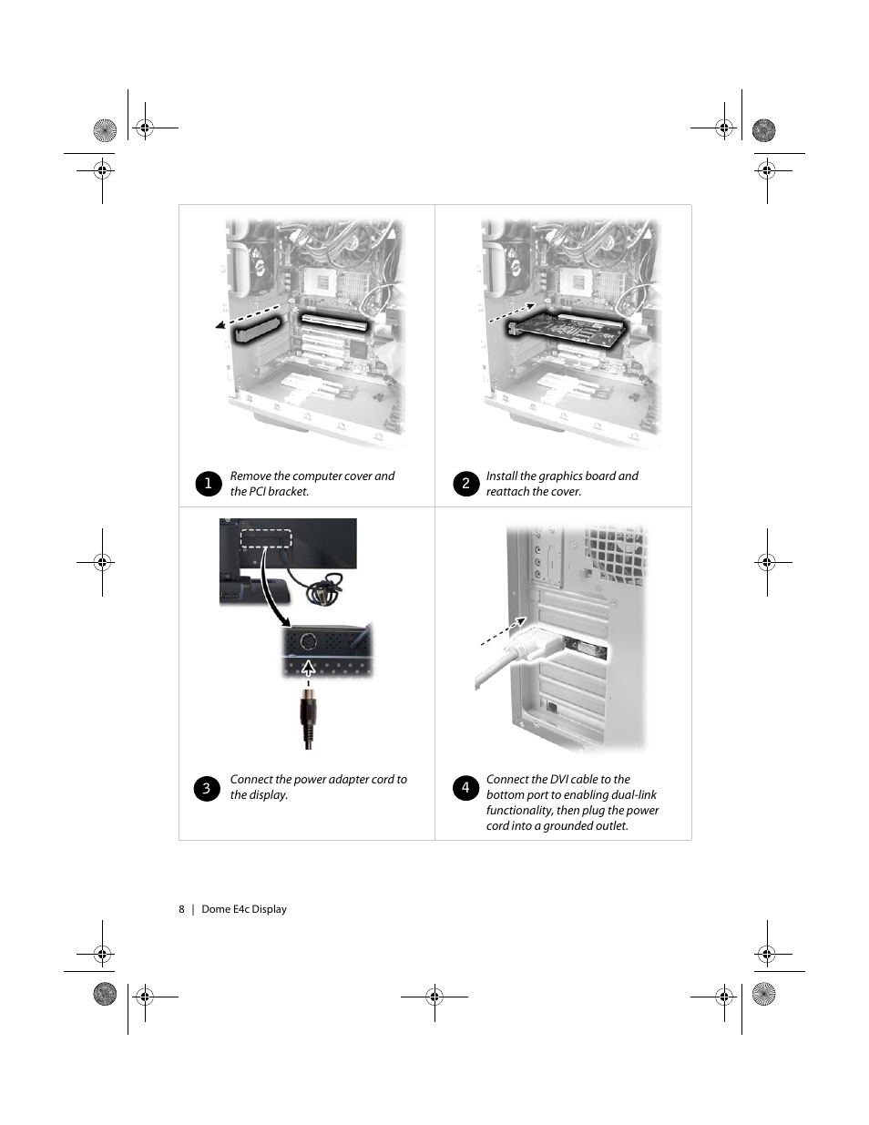 Planar Dome E4c User Manual | Page 16 / 34