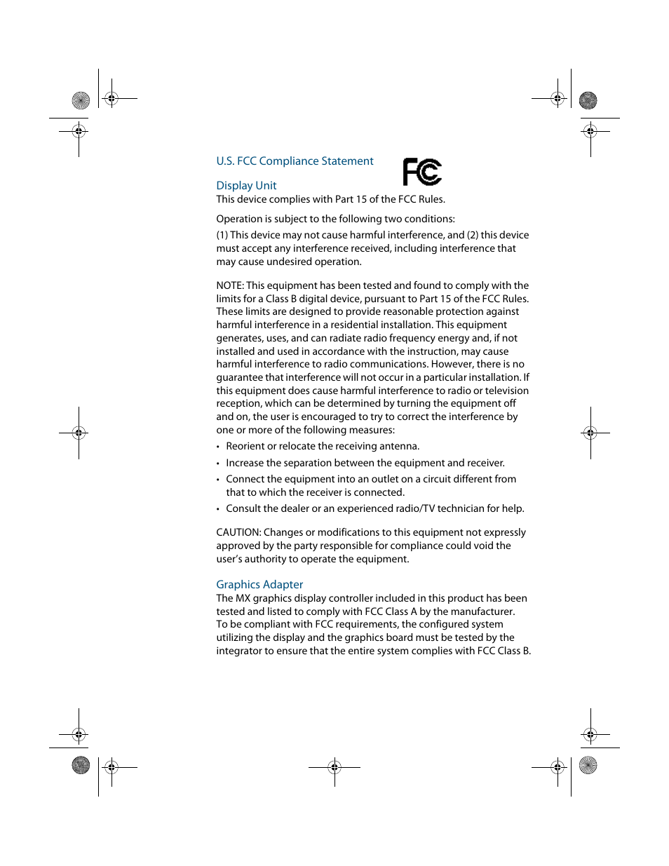 Planar Dome E4c User Manual | Page 30 / 34