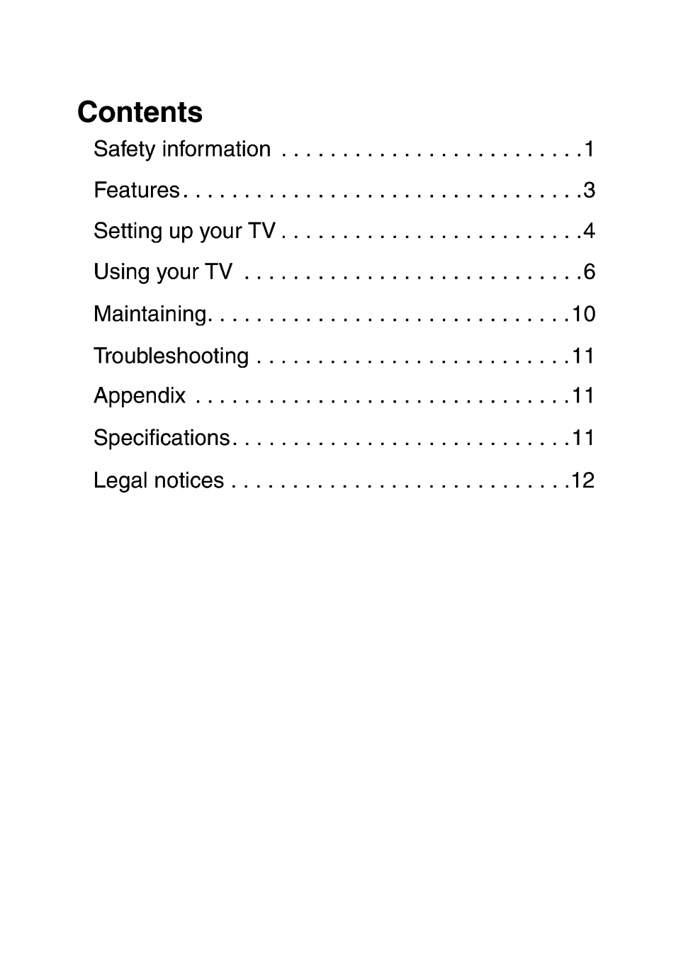 Planar XP19W User Manual | Page 4 / 17