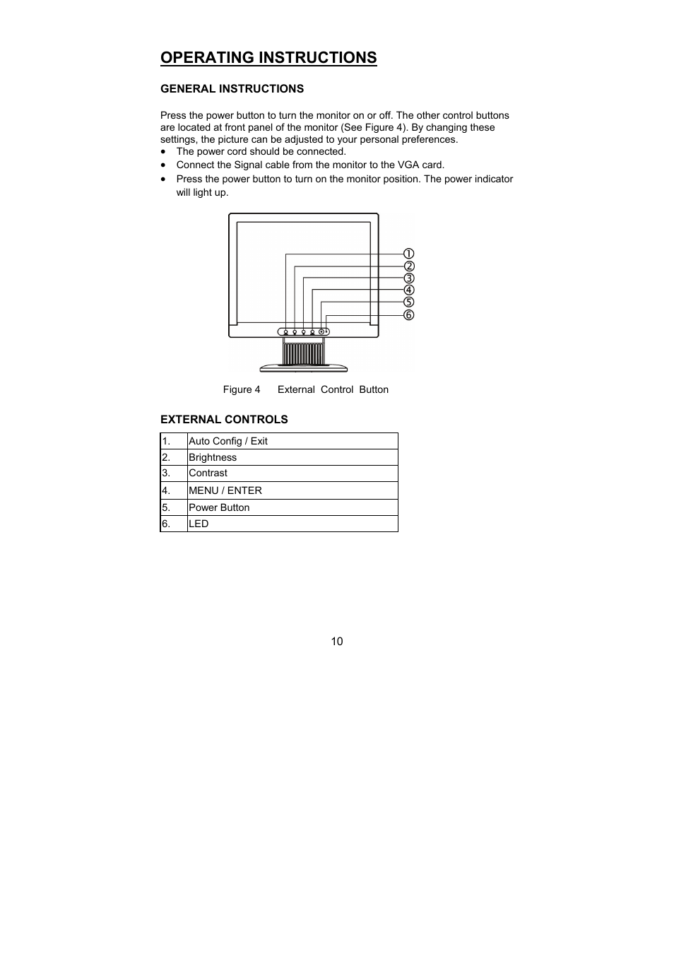 Operating instructions | Planar PL1500 User Manual | Page 12 / 25