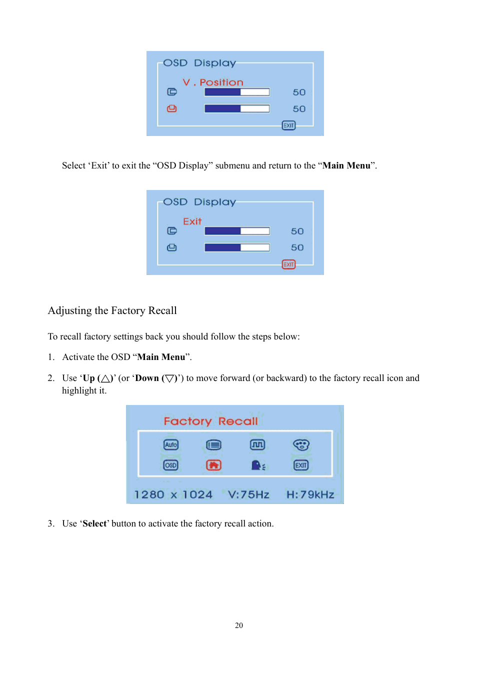 Planar PE1900 User Manual | Page 22 / 32