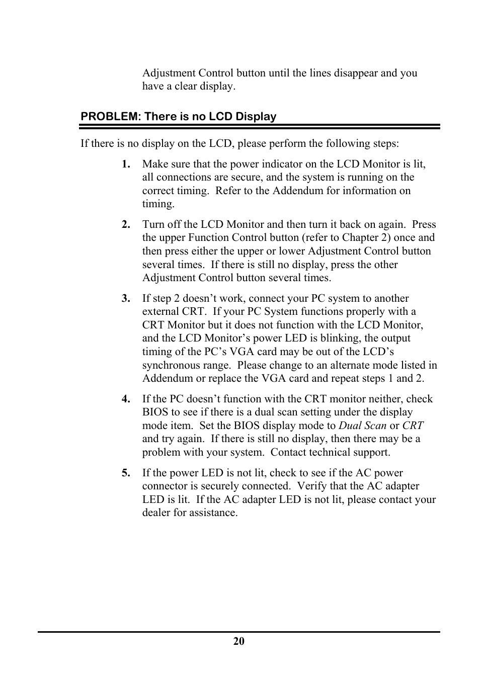 Planar PE191M User Manual | Page 27 / 28