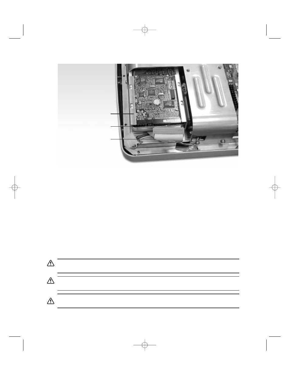 Replacing the hard disk drive, Removing the existing hard disk, Installing the new hard disk | Planar C3215 User Manual | Page 20 / 60