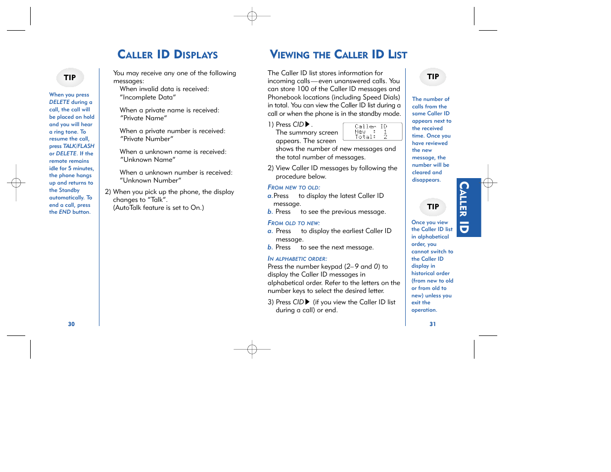 Id l, Id d | Plantronics CT11 User Manual | Page 16 / 25