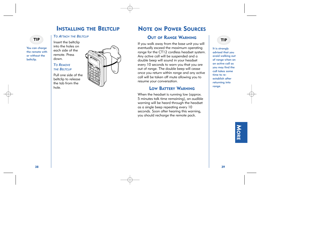 Plantronics CT11 User Manual | Page 20 / 25