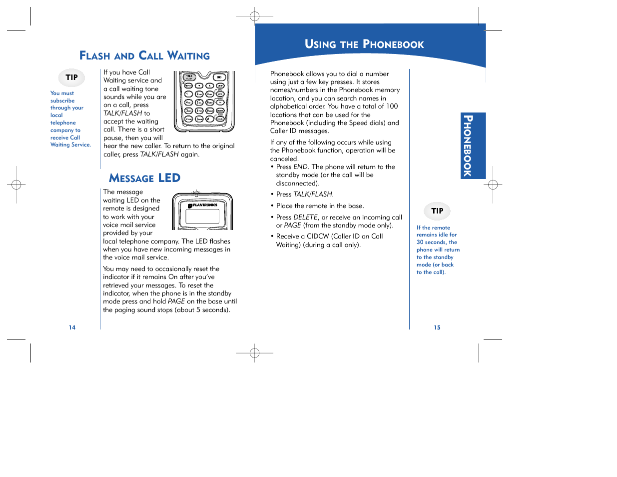 Plantronics CT11 User Manual | Page 8 / 25