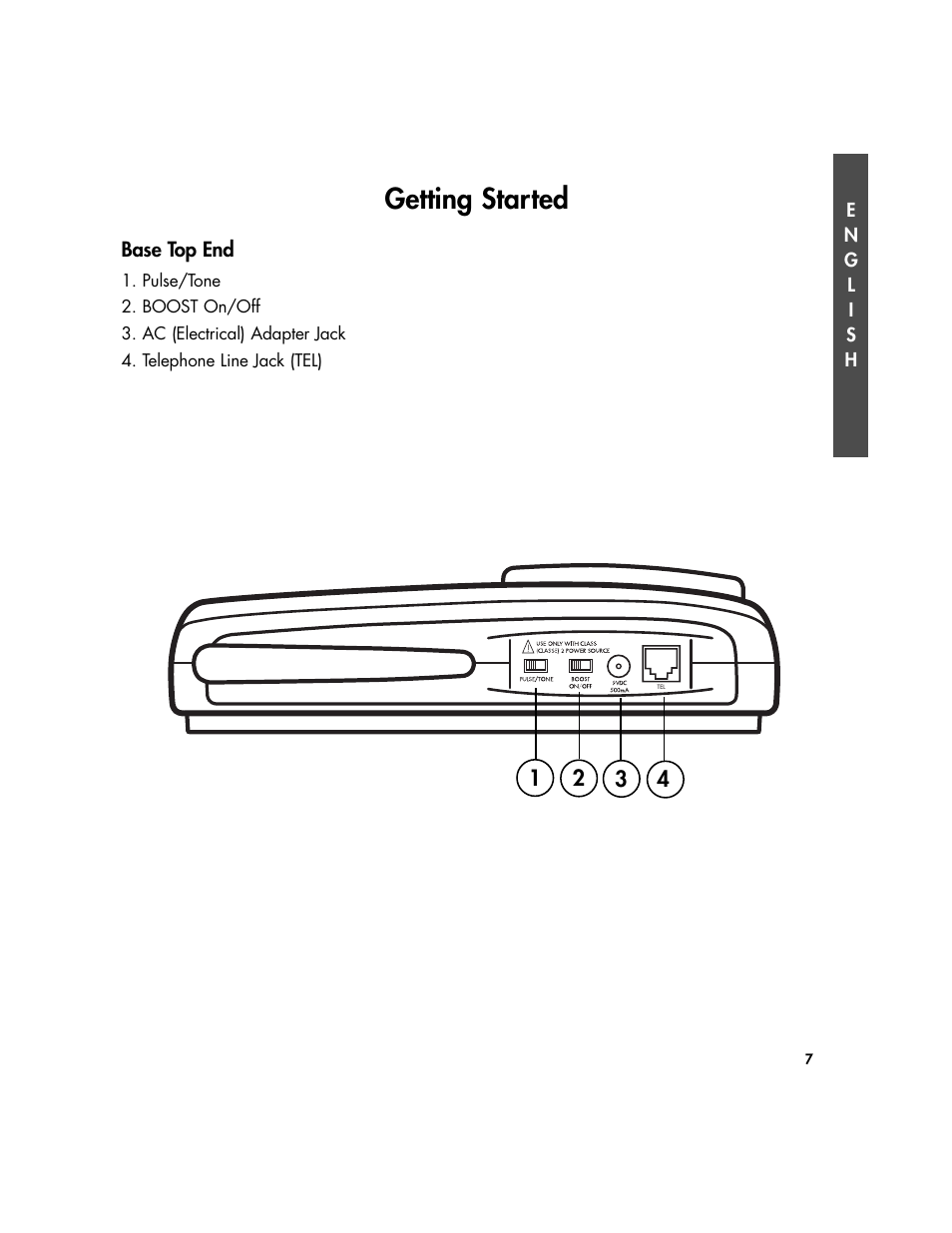 Getting started | Plantronics Clarity Walker 435 User Manual | Page 7 / 24