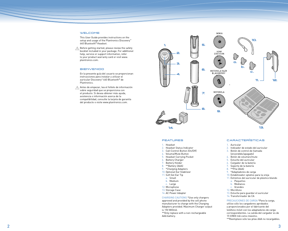 Plantronics DISCOVERY User Manual | Page 2 / 11