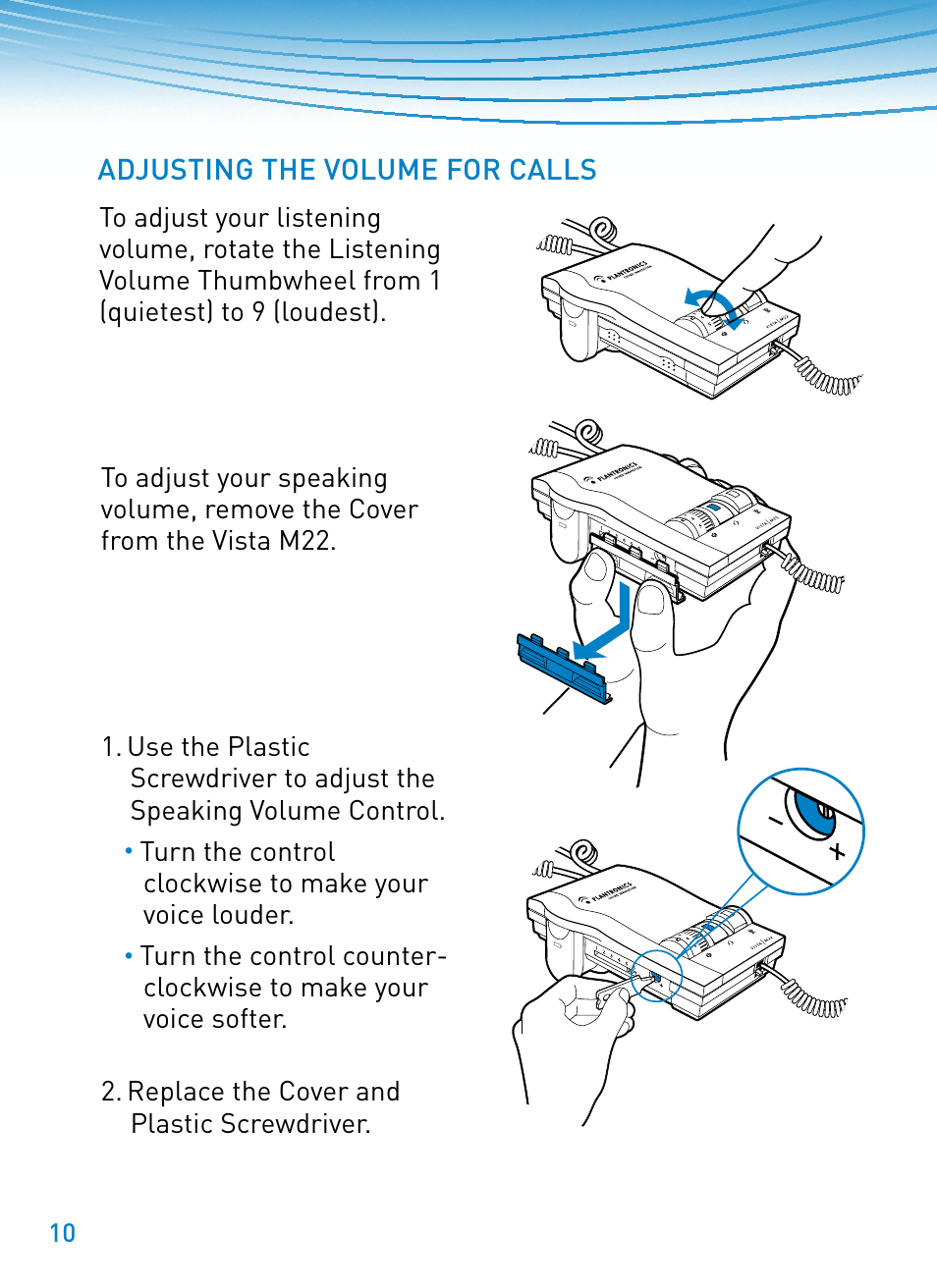 Plantronics M22 User Manual | Page 10 / 16