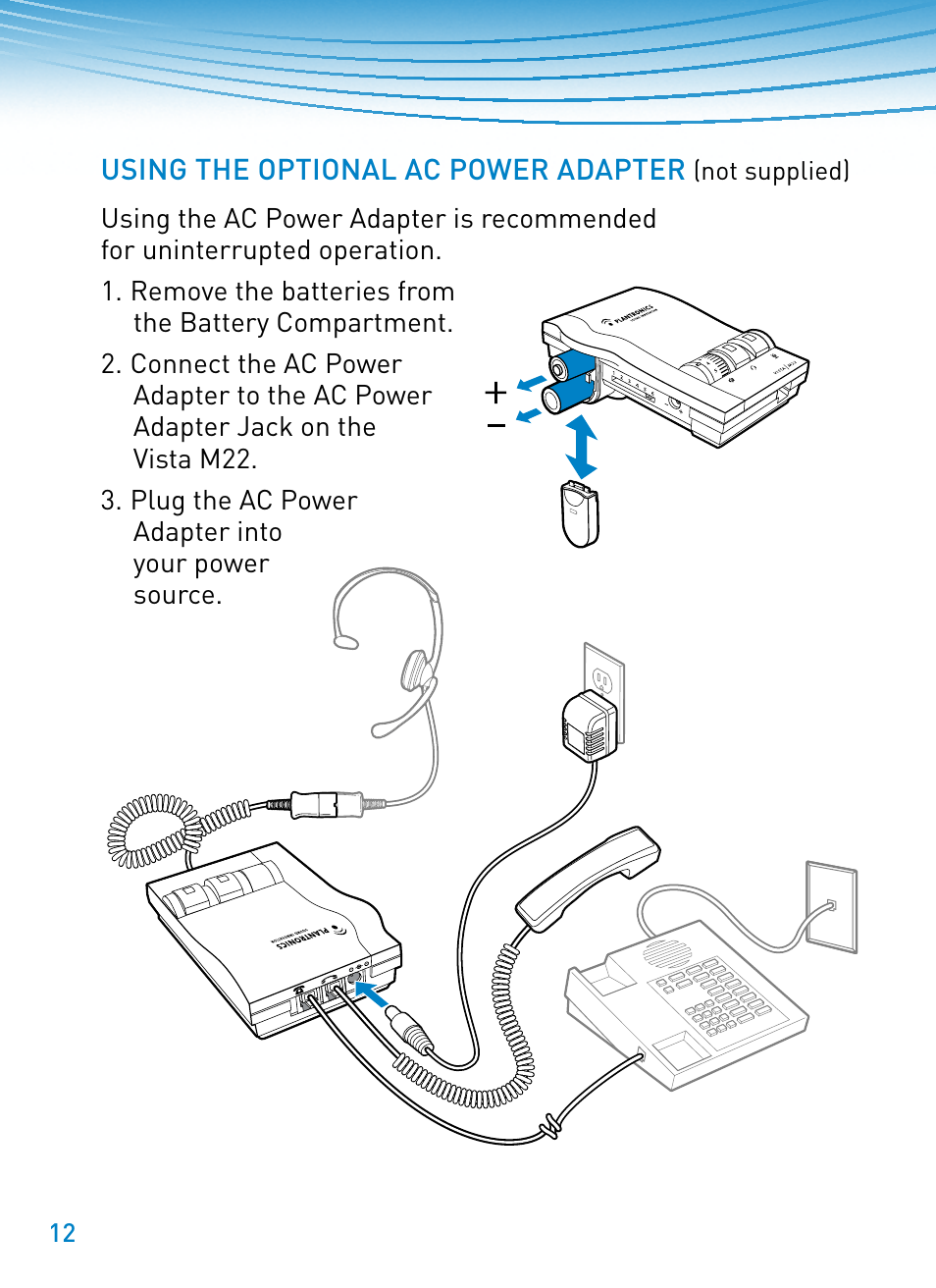 Plantronics M22 User Manual | Page 12 / 16