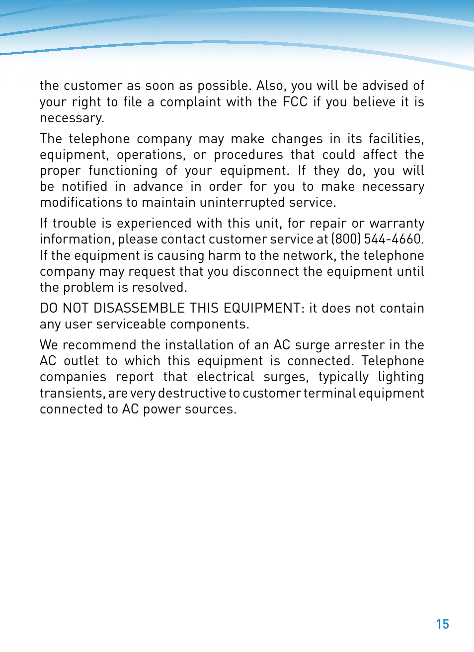 Plantronics M22 User Manual | Page 15 / 16