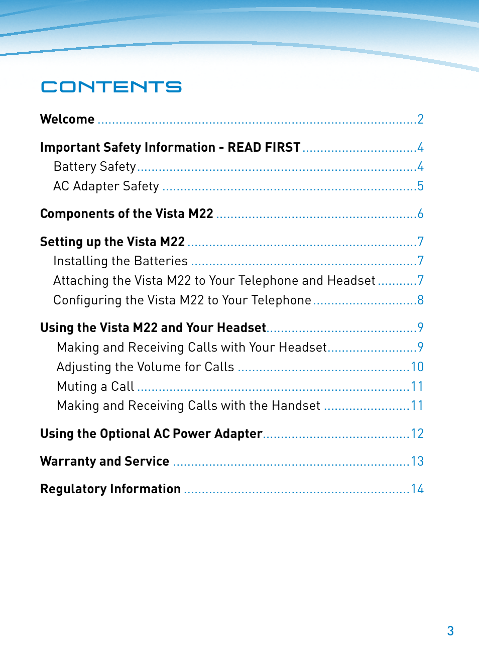 Plantronics M22 User Manual | Page 3 / 16