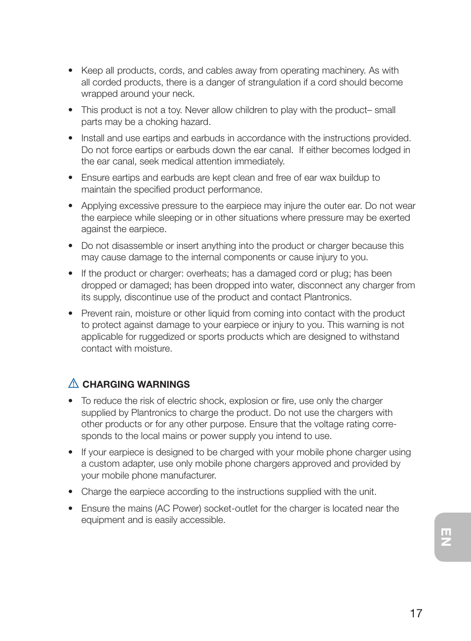 Plantronics Discovery 925 User Manual | Page 21 / 24