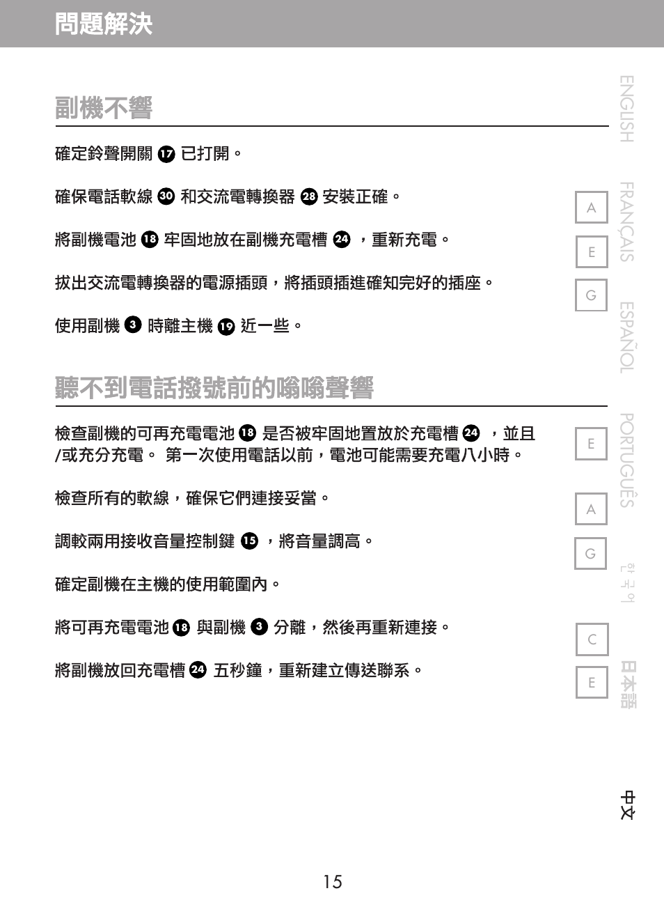 Plantronics CT10 User Manual | Page 132 / 136