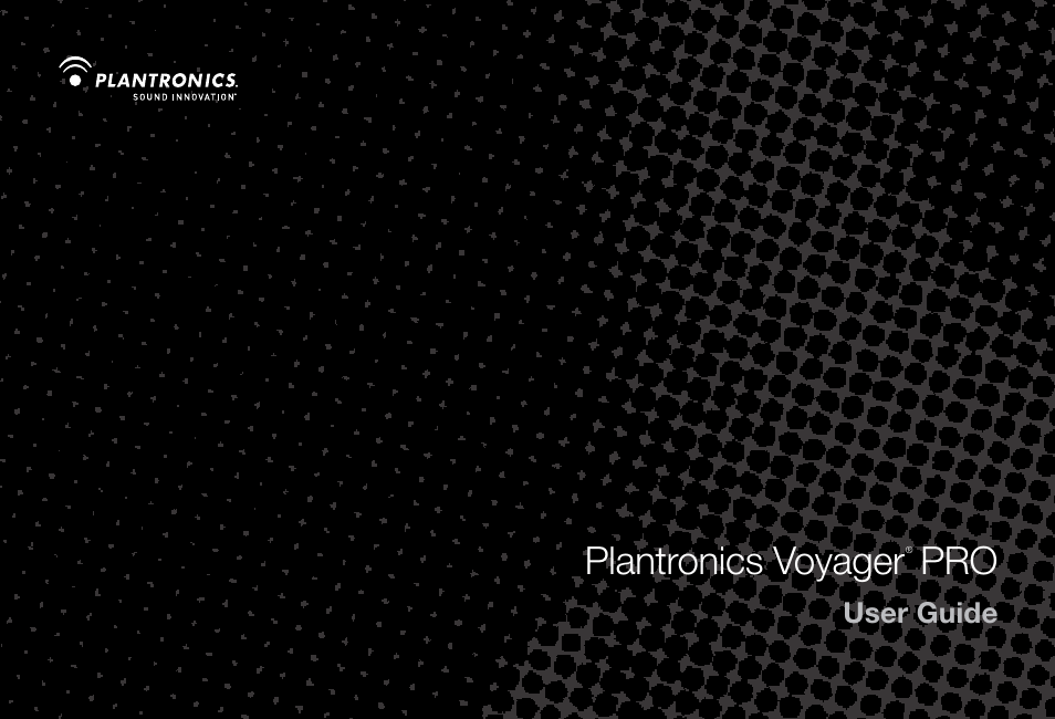 Plantronics Voyager User Manual | 10 pages