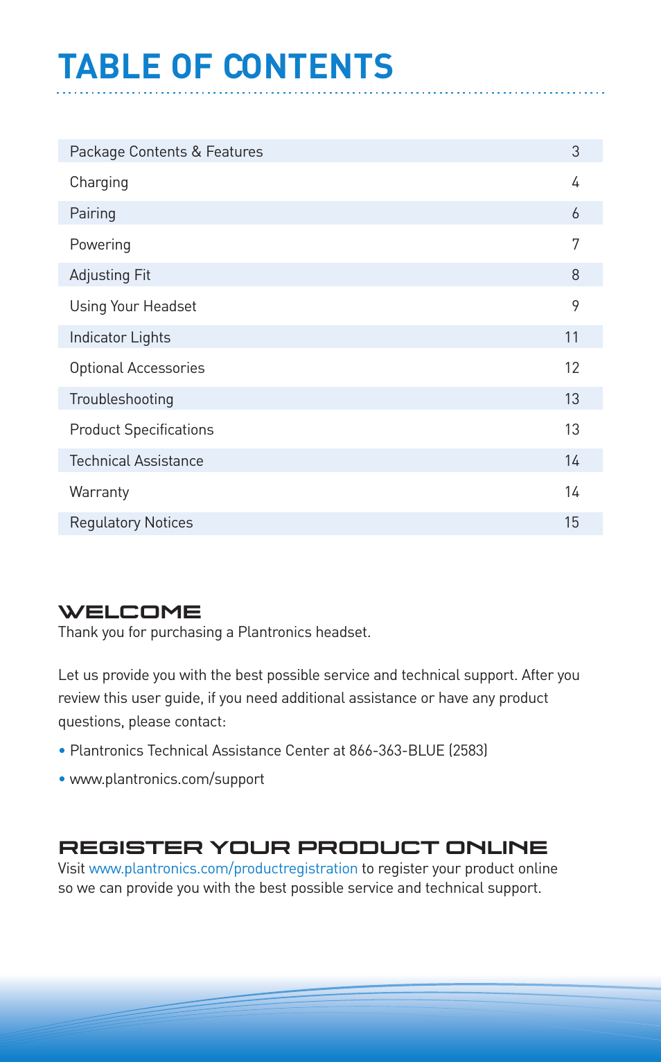 Plantronics Discovery Bluetooth Headset with Digitally Enhanced Sound for Clear Conversation 665 User Manual | Page 2 / 16