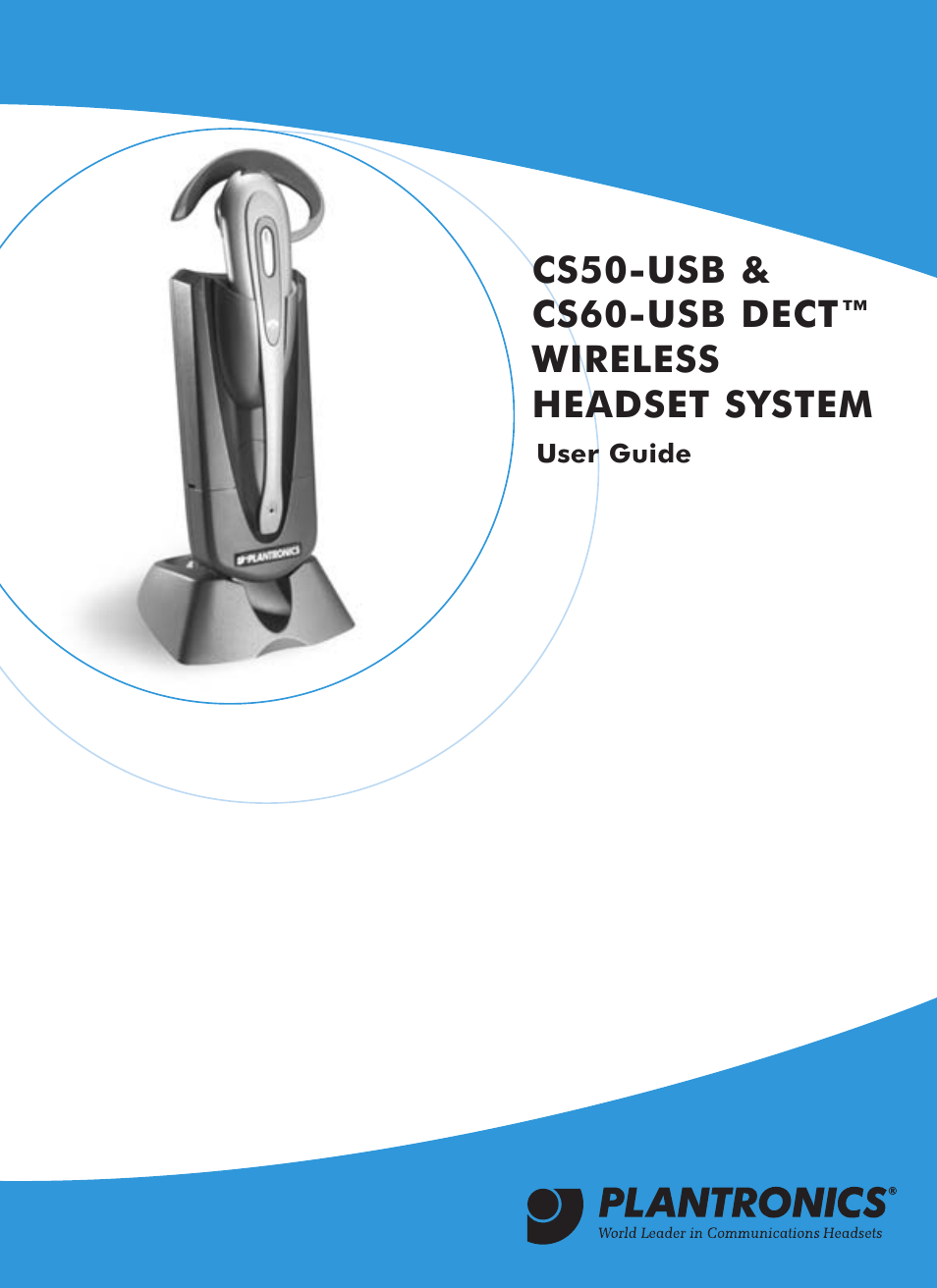 Plantronics CS60 User Manual | 21 pages