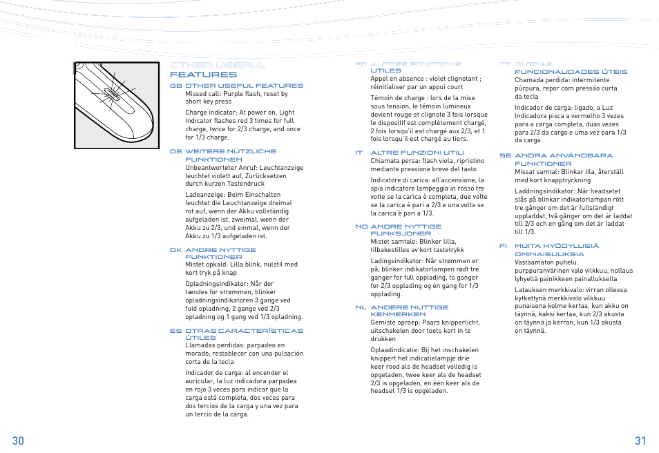 Plantronics Explorer 320 User Manual | Page 16 / 21