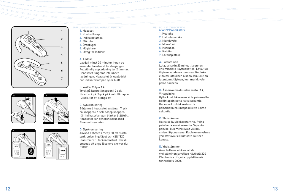 Plantronics Explorer 320 User Manual | Page 7 / 21