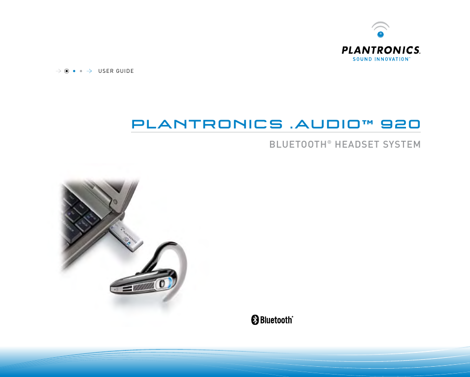 Plantronics 920 User Manual | 11 pages