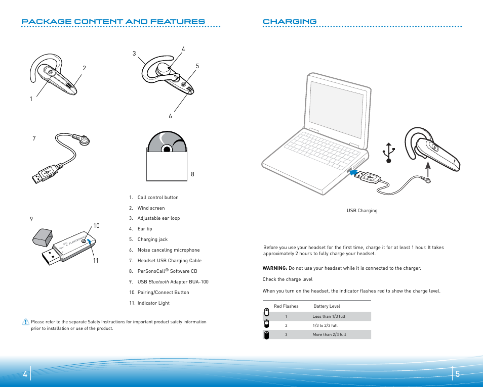 Plantronics 920 User Manual | Page 3 / 11