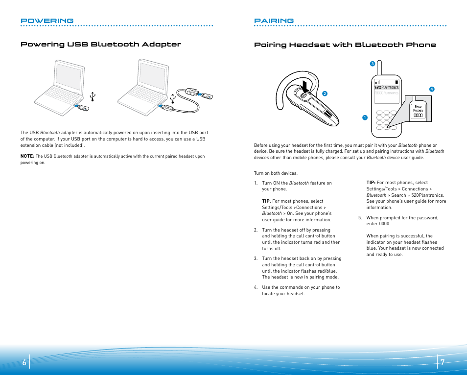 Plantronics 920 User Manual | Page 4 / 11