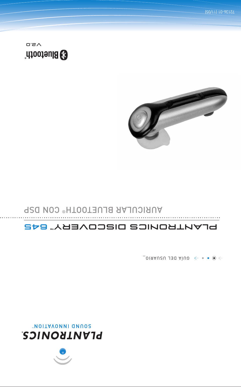 Auricular bluet ooth, Condsp, Plantronics discovery | Plantronics Discovery 645 User Manual | Page 32 / 32