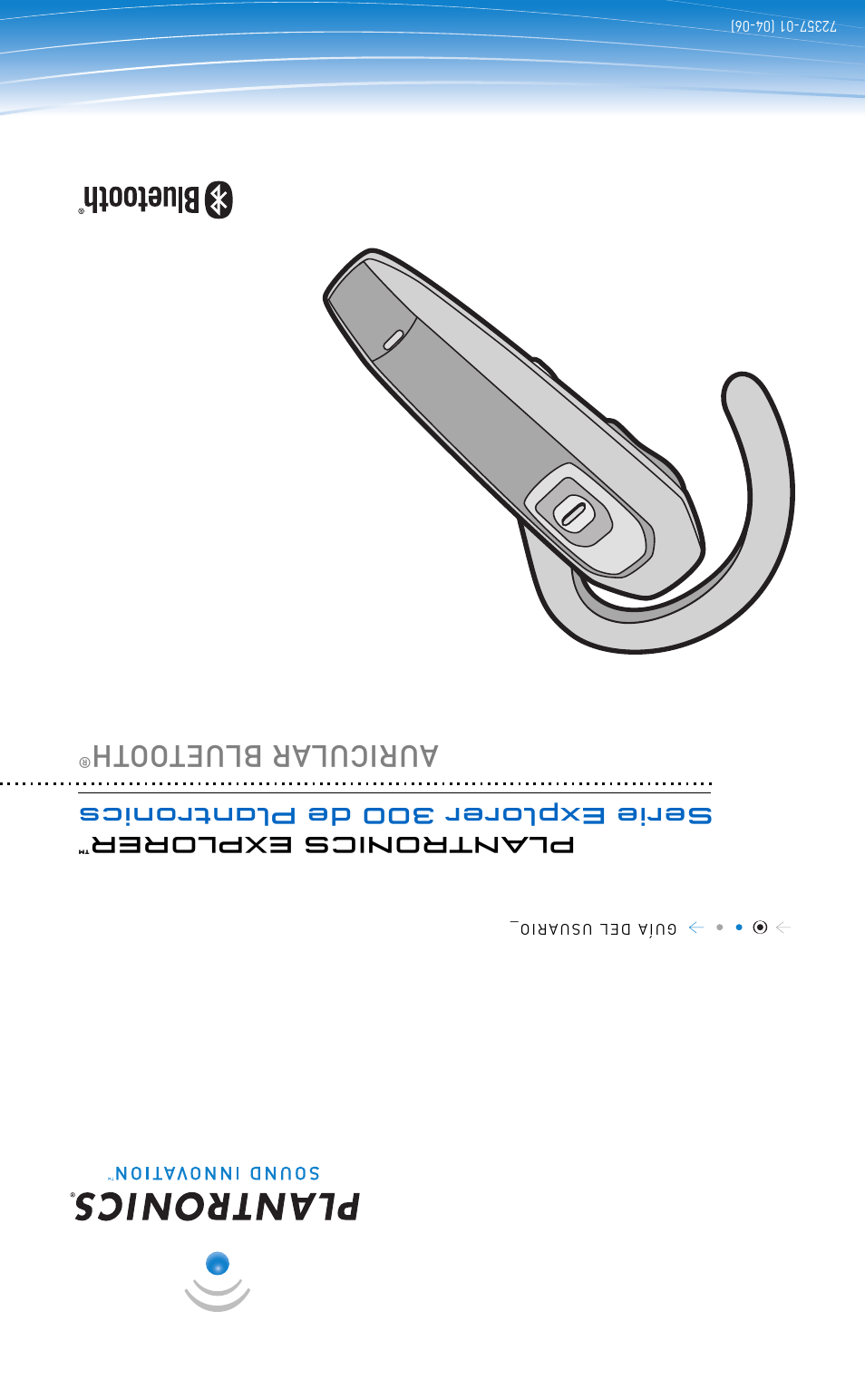 Auricular bluet ooth, Plantronics explorer, Serie explorer 300 de plantronics | Plantronics EXPLORER 300 User Manual | Page 32 / 32