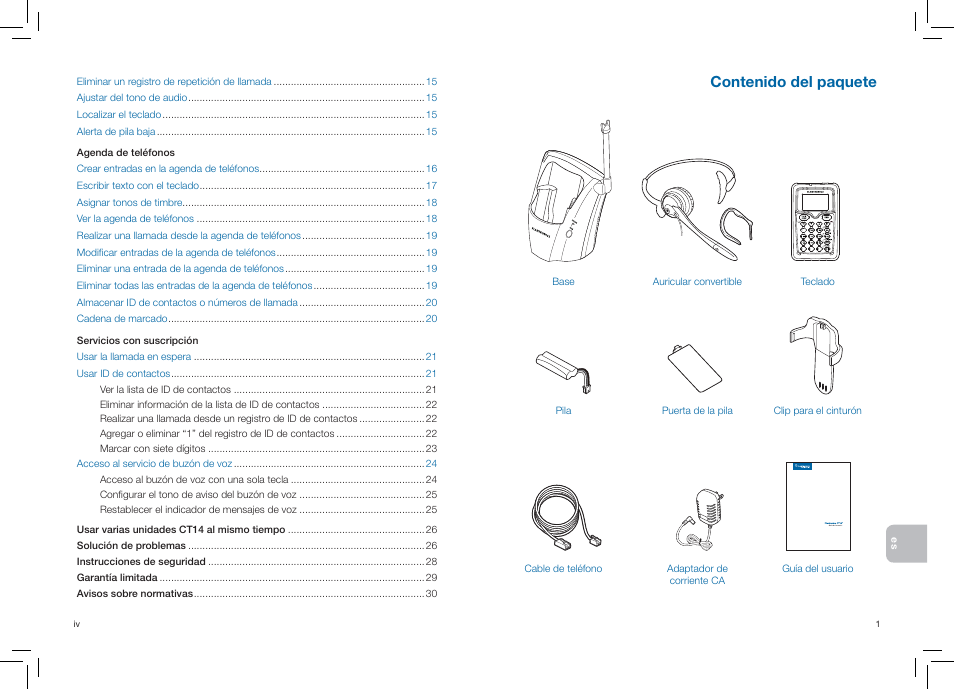 Plantronics CT14 User Manual | Page 21 / 37