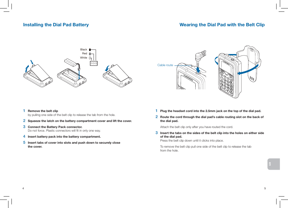 Plantronics CT14 User Manual | Page 5 / 37