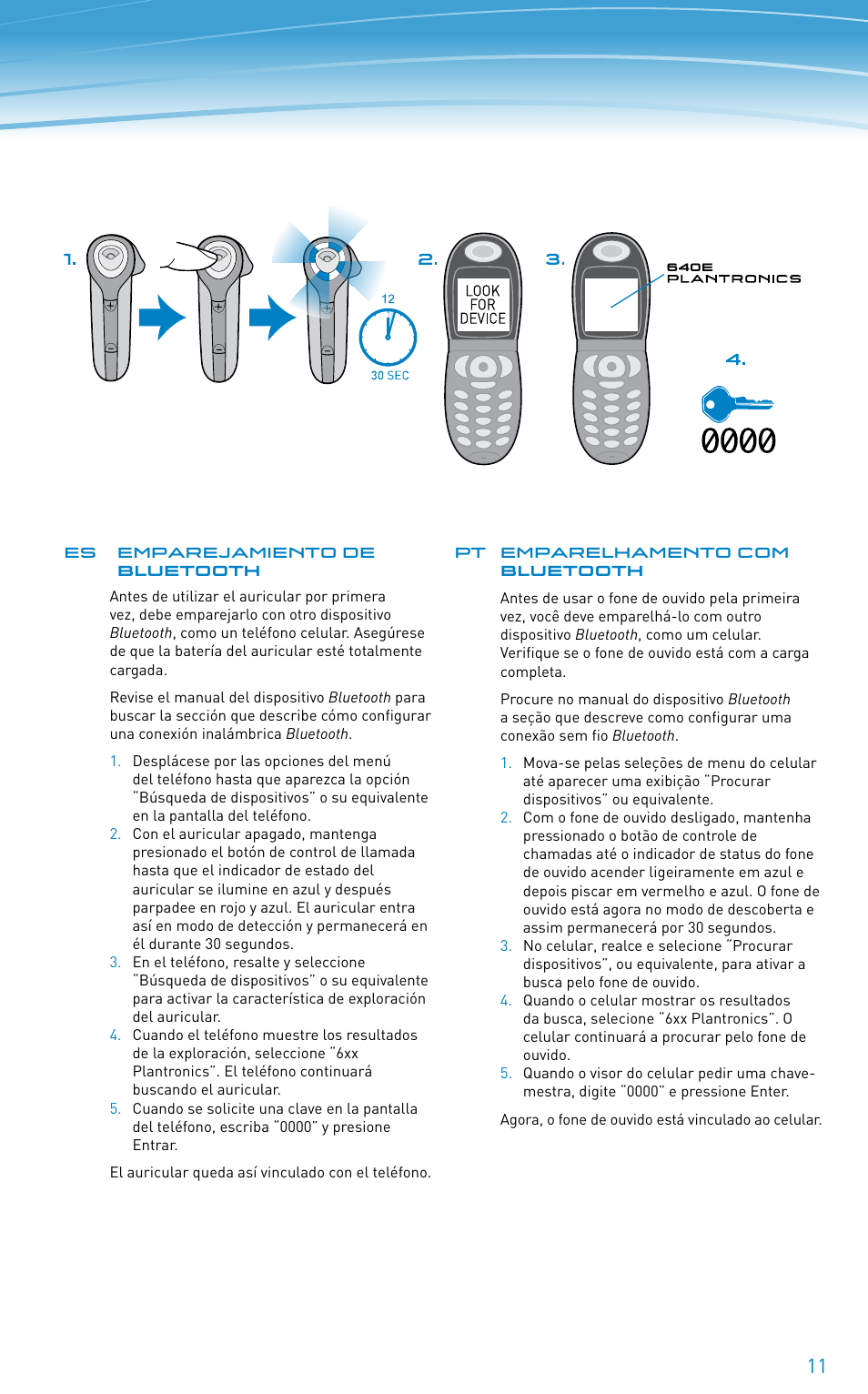 Plantronics 640E User Manual | Page 11 / 32